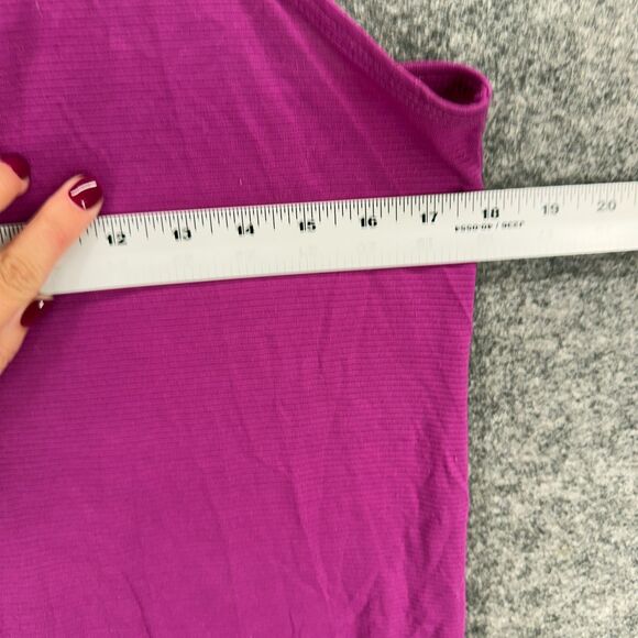 Athletic Works Activewear Tank Women M Medium Purple Sleeveless Racerback - Picture 4 of 6
